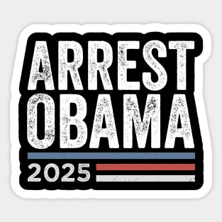 Arrest-Obama-2025 Sticker